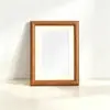 Marco de fotos de madera 6 pulgadas marco vacío para exhibición de mesa pared de fotos 7 pulgadas 10 pulgadas A4 marco de fotos curvo simple creativo marco vacío