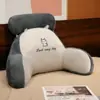 Travesseiro de cama atacado ervilhas de gelo grande almofada de cabeceira almofada de cabeceira saco macio travesseiro meninas sofá de dormir