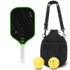 Raquete de Pickleball de Fibra de Carbono T700 Toray Textura de Tecido de Grafite Fosca 16mm de Espessura Competição Fibra de Carbono