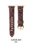 Otoño e Invierno Estilo Tweed de Lana Correa de Cuero Adecuada para Apple iWatch 11 Generación 10/987Ultra
