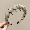 Diadema Melard pequeña estilo Chanel de copa alta para mujer, diadema elegante retro para uso diario que hace que la cara se vea más pequeña, accesorio para el cabello