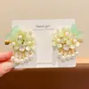 Novos Acessórios de Cabelo Estilo Chinês Super Delicados Estilo Antigo, Grampo de Cabelo Infantil Flor com Franja de Pérola, Adorno de Cabeça Laço de Alta Qualidade para Hanfu