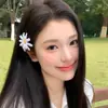 Super Hada Blanca Pequeña Margarita Girasol Pasador para el Cabello Mujer 2025 Nuevo Flor Lateral Flor Flor Pasador para el Cabello Tocado de Playa
