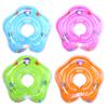 Anillo de cuello inflable para natación infantil para recién nacidos, doble bolsa de aire.