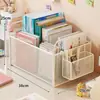 Estantería para libros, organizador móvil para mochilas de estudiantes, herramienta de almacenamiento de libros debajo del escritorio, carrito pequeño de pie, artículo útil para uso en el aula