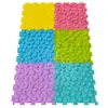 Alfombrilla de Masaje de Pies para Entrenamiento Táctil Infantil Tablero de Acupresión para Pies Equipo de Entrenamiento Sensorial Tablero de Acupresión Sensorial Infantil