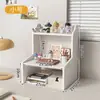 Prateleira de Armazenamento para Mesa Prateleira Elevada para Dormitório Estudantil Organizador de Cosméticos Ins Prateleira de Armazenamento para Mesa de Escritório