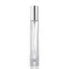 Botella atomizadora cosmética transparente de fondo grueso cilíndrica de alta calidad de 10 ml botella de empaque de perfume Botella de Vidrio atomizado botella de perfume