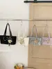 Bolsa Tote Transfronteiriça de Fivela de Cinto Estilo Retro para Mulheres, Bolsa de Ombro Fashion e Simples, Bolsa Casual de Alta Qualidade para o Dia a Dia