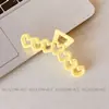 Novo Grampo de Cabelo Dopamina Estrela de Cinco Pontas Coração para a Parte de Trás da Cabeça, Doce Presilha Tubarão Grampo de Cabelo Estrela Acessório de Cabelo