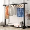 Secador de Ropa Plegable de Pie para Interiores con Barra Única, Colgador de Ropa para Dormitorio, Soporte Sencillo para Secar Ropa en Casa