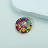 Fabricante de Adesivo de Geladeira Mandala Atacado Design Vidro Cristal Múltiplos Estilos Magnético Presente Comercial Artesanato