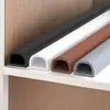 Tiras Autoadesivas de Silicone em Formato D para Batentes de Portas, Janelas e Portas de Madeira, Anticolisão, Anticongelante, À Prova de Vento, Isolamento Térmico, À Prova de Poeira, Resistente a Altas e Baixas Temperaturas
