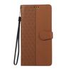 Nueva funda de cuero para teléfono móvil iPhone 16PROMAX funda de cuero repujado cartera soporte protección tridimensional anticaída