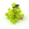H Uvas Simuladas Uvas Tacto Realista Plástico Cadena de Uvas de Simulación Decoración Fotografía Modelo de Educación Temprana Accesorios