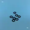 Accesorios para Celdas Electrolíticas Anillo de Fijación de Electrodo de 6 mm, Anillo de Sellado de Electrodo, Tuerca de Tapón, Cubierta de PTFE, Junta de Manguito de Goma