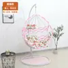 Hamaca Perezosa de Nido de Pájaro de Ratán Personalizada para Jardín, Dormitorio, Balcón, Silla Colgante Doble de Cuna de Ratán