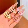Lindo Pinza para el Cabello de Estrella Rosa para Niños, Pinza Lateral para Bebés Niñas, Pinza para Flequillo de la Frente, Accesorio para el Cabello