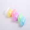 Nueva Cápsula Gashapon Concha 4.7X3.2Cm Consola de Juegos Gashapon de Juguete con Forma de Píldora Plástico PP Concha Ovalada Forma de Huevo
