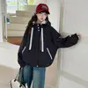 Chamarra cortavientos con capucha súper bonita para niñas, nuevo estilo otoño 2026, para personas petite, casual, versátil, chamarra de moda