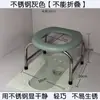 . Inodoro de confinamiento para mujeres embarazadas silla de inodoro plegable para ancianos y discapacitados simple foso de sentadillas doméstico inodoro temporal móvil