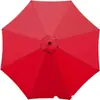 Tela de repuesto para funda de sombrilla de patio exterior, tela para protección solar y a prueba de lluvia de sombrilla de balcón, tela de repuesto para sombrilla romana de poste central de jardín