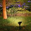 Foco solar para exteriores, iluminación de árboles, lámpara impermeable, lámpara de césped enchufable, lámpara decorativa para jardín y villa, luz nocturna para ambiente de jardín