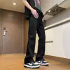 Jeans Masculino Retro Americano Pesado Preto Reta Calças Moda Primavera Marca Weigao Street Versátil Casual