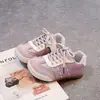Tênis Esportivo Infantil 2026 Outono/Inverno Novo Estilo Unissex Casual para Skate Solado Macio Versátil Crianças de Médio a Grande Porte Tênis de Treinador Alemão Tênis Forrest Gump