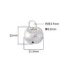 999 plata pura gordo Ruyi pequeño candado pulsera de cuerda accesorios diy accesorios joyería de plata pulsera Xizang colgante