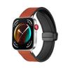 Adequado para Huawei Watch Padrão Cavalo Maluco Fit3 Adesivo de Silicone Couro Genuíno Fivela Dobrável Magnética Pulseira de Relógio Fit4Pro Negócios