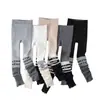Leggings Gruesos de Invierno para Niñas con Forro de Felpa y Calcetines Bloque de Color, Pantalones Cálidos de Felpa Integrados Modernos