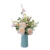 Fabricante de Flores Artificiais Nebulosa Rosa Design de Decoração Buquê de Casamento Decoração de Parede Pendurado na Parede Cf02105