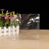 Saco plástico autoadesivo de PVC transparente selado para atacado saco de embalagem de alimentos PP personalizado saco com zíper para vestuário PE personalizado