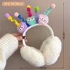 Creativas Orejeras de Peluche de Estrella Lindas Moda Estudiantil Orejeras Combinables Corazón de Niña Invierno Cálido Protección Antihielo para las Orejas Bolsa