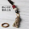 Nuevo Mini Buda Sakyamuni Pequeño Adorno Budista Tathagata Llavero Exquisito Llavero Colgante para Coche
