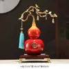 Ziqi Donglai Latón Cristal Cerámica Calabaza Adornos de Alta Gama Sala de Estar Mueble de TV Pasillo Decoraciones para inauguración de casa y apertura