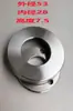 Tampão Decorativo Rosqueado de Aço Inoxidável Espesso Tampão de Flange Tampão Rosqueado para Buraco Redondo Tampa de Rosca Quadrada Tampa Feia Tampa para Tubo de Pilar
