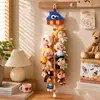 Alça de pendurar bichinho de pelúcia fofo Corda de armazenamento montada na parede Ferramenta de armazenamento para exibição de bonecas Pingente de armazenamento de decoração de boneca