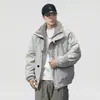 Nueva Chaqueta de Algodón de Invierno 2026 de Gama Alta con Cuello de Piel Zuishandiao para Hombre, Chaqueta de Algodón Cálida de Marca de Moda, Chaqueta Reversible