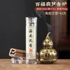 Quemador de Incienso Estilo Chino con Diseño de Calabaza para Uso Doméstico, Adecuado para Uso en Interiores con Incienso de Árbol de Agar y Sándalo