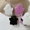 Cepillo de Esponja para Halloween Absorción de Agua Pulpa de Madera Algodón Patrón de Fantasma Limpieza de Cocina Baño Esponja Limpiadora Antimoho Biodegradable