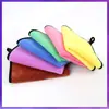 Toalha de banho para pet em fleece de coral dupla face, espessa, grande, de secagem rápida, absorvente, pano para lavar carro