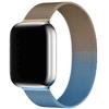 Para Apple applewatch10 Correa de acero inoxidable Milanesa iwatch8976 Correa ajustable con hebilla magnética
