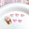 Joyería para Uñas Macaron Letra Inglesa Amor Pin Tablero de Corcho Fieltro Tablero de Mensajes Decoraciones Fijas para Fotos