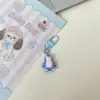 Llavero Lindo de Animal Marino Divertido Dibujo Animado Pingüino Tortuga Colgante para Mochila de Estudiante Regalo para Pareja Novia