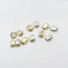Baoshi aosha vidro retangular com cantos arredondados Diamante Acessórios para joias DIY Broca de unha de alta qualidade K9 10 * 8MM atacado de fábrica