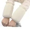 Nuevo Estilo Otoño e Invierno Mangas con Perlas para Mujer, Protectores de Manga Cortos Lindos para Adultos y Estudiantes, Protectores de Manga para el Trabajo, Puños Antigrasa para Chaquetas de Plumas