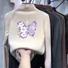 Camada base para meninas, camiseta de fleece com gola alta parcial para crianças, outono e inverno, peça íntima quente versátil, blusa de manga comprida para crianças mais velhas