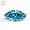 Moissanita de Colores con Forma Especial Marquise Moissanita Multicolor Piedra Suelta 1-3 Quilates Vvs Prueba de Pluma Incrustación Fabricante Stock Disponible